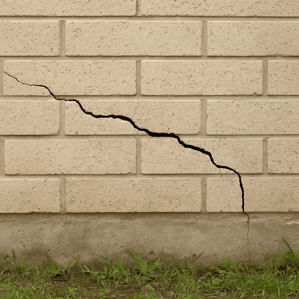 Fissure muret extérieur : Comment réparer et protéger