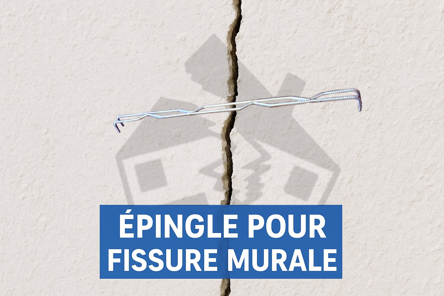 Épingle pour fissure murale : Réparez vos murs efficacement